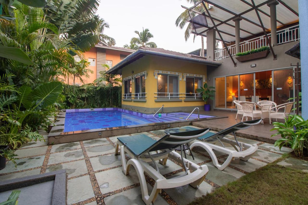 Beach 7 Mins Walk Luxury Villa Diva Calangute Eksteriør billede