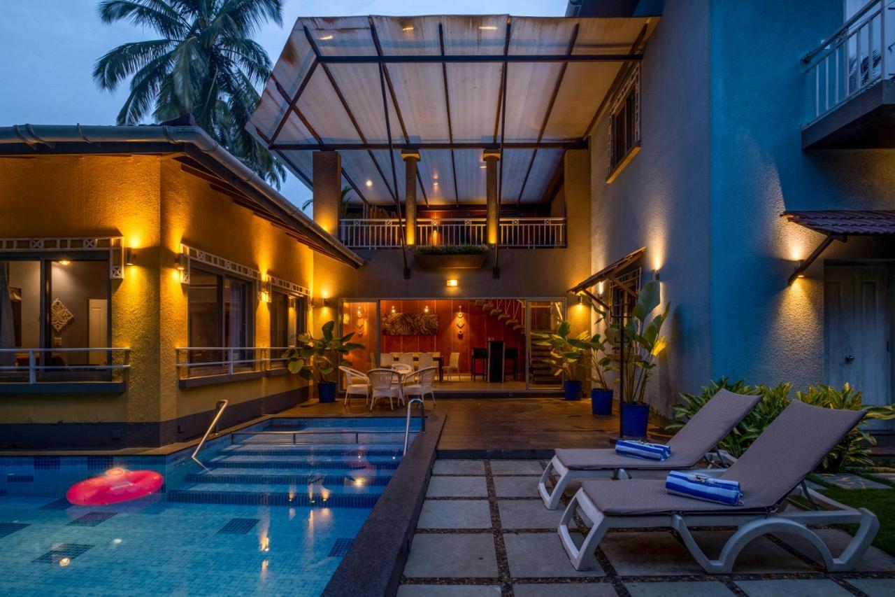 Beach 7 Mins Walk Luxury Villa Diva Calangute Eksteriør billede