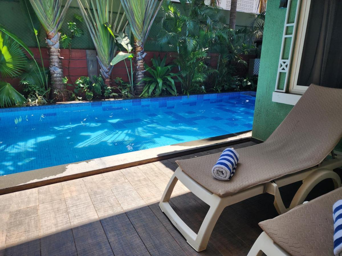 Beach 7 Mins Walk Luxury Villa Diva Calangute Eksteriør billede