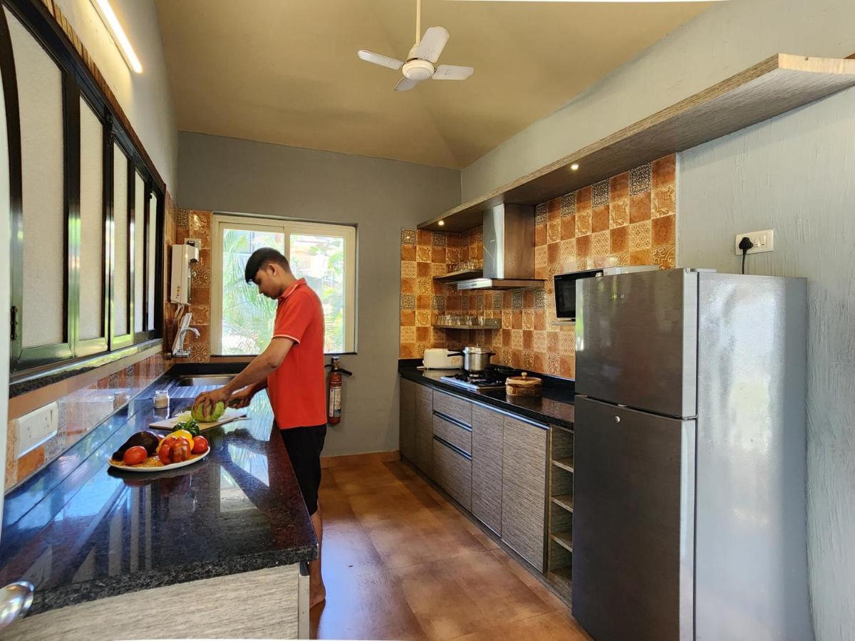 Beach 7 Mins Walk Luxury Villa Diva Calangute Eksteriør billede